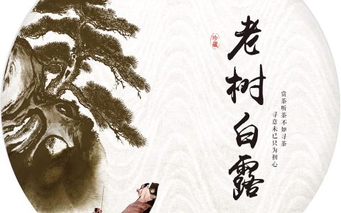 一眼就有年份感｜这款《老树白露》棉纸太有中式意境了