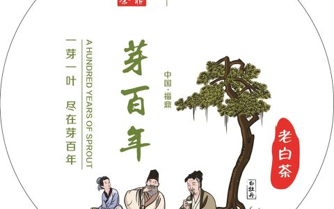 一张棉纸讲述白茶的成长故事｜寿眉包装设计分享